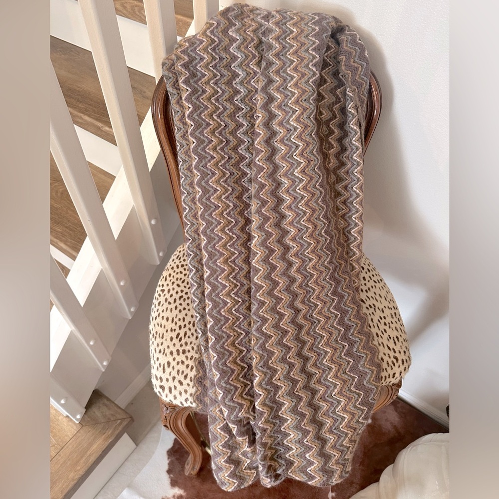 Missoni Infinity Scarf Zig Zag Chevron Pattern